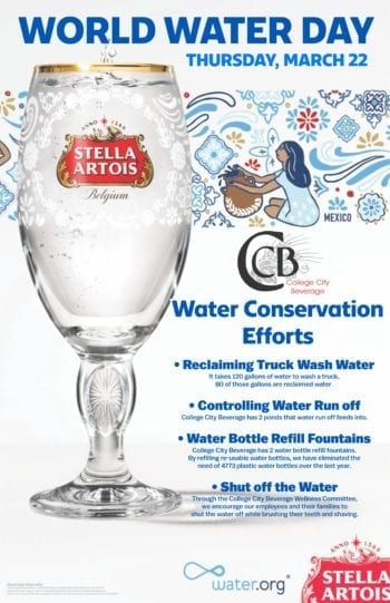 Stella Artois Beer Chalice 2018 Limited Edition India beer glass Water.org