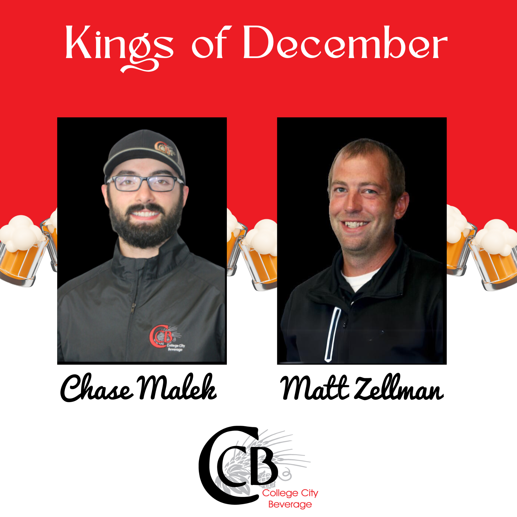 Our Crowned Kings Of December 2023 - College City Beverage