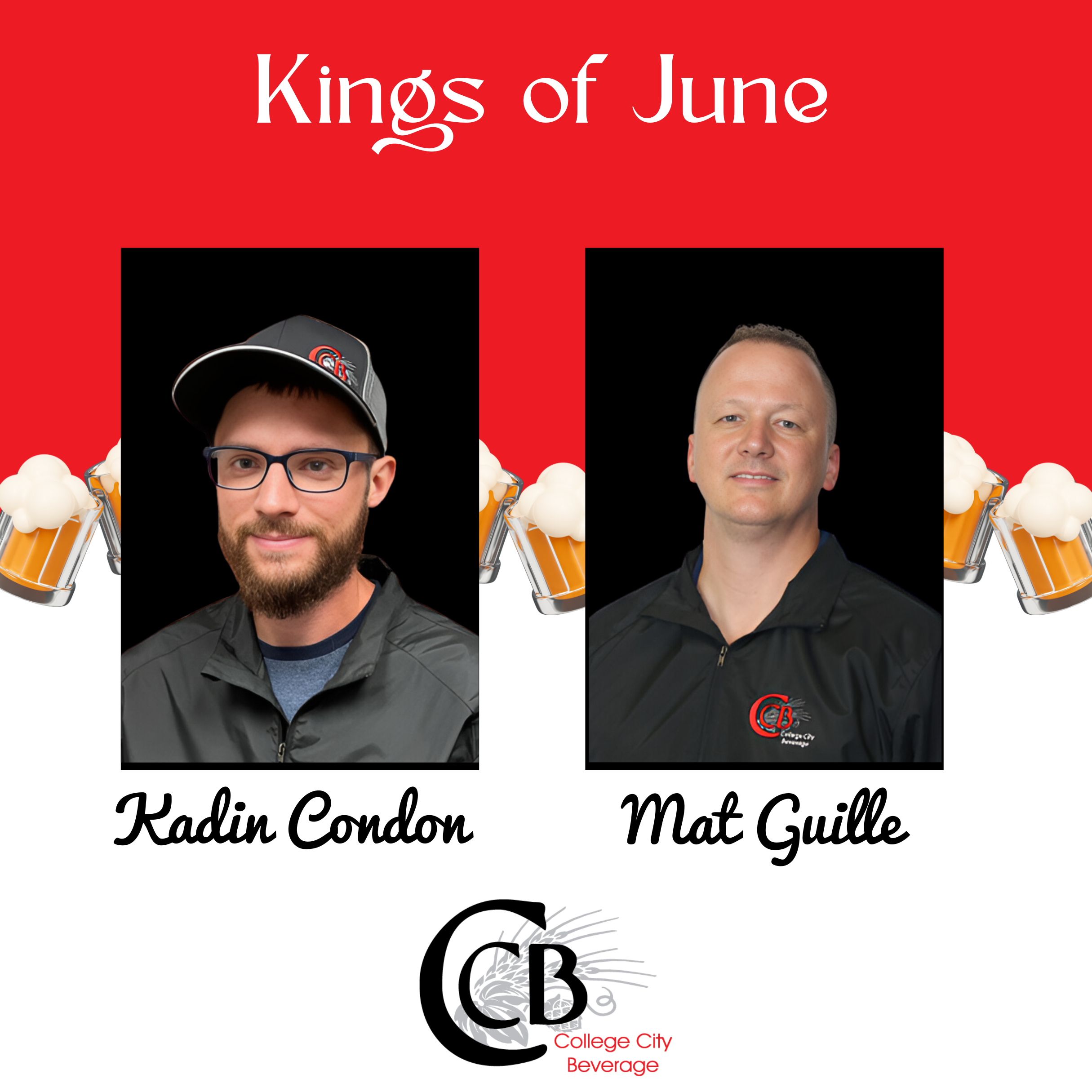 Our Crowned Kings Of June 2024 - College City Beverage