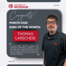 MARCH KING OF THE MONTH